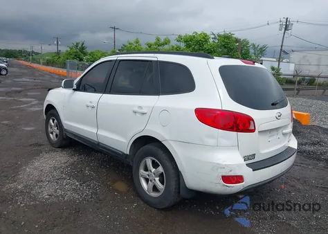 2008 Hyundai Santa Fe Gls from USA, damaged, VIN 5NMSG13D38H152438